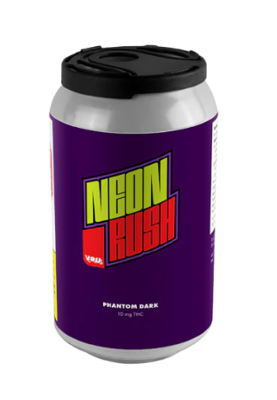 Neon Rush Phantom Dark Beverage - Sativa - 355ml