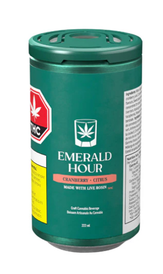 Emerald Hour - Cranberry Citrus Beverage - Blend - 222 ml