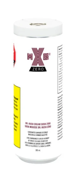 Xmg - Zero Dr Kush Cream Soda Zero Beverage - Blend - 355ml