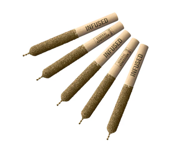 Pineapple Drift Distillate Infused Pre-Rolls - Sativa - 5x0.5g