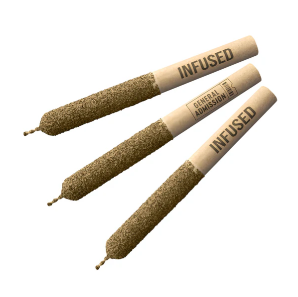 Peach Rizz Infused Pre-Rolls - Sativa - 3x0.5g