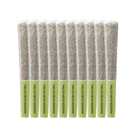 Master Kush Ultra Pre-Rolls - Indica - 10x0.5g