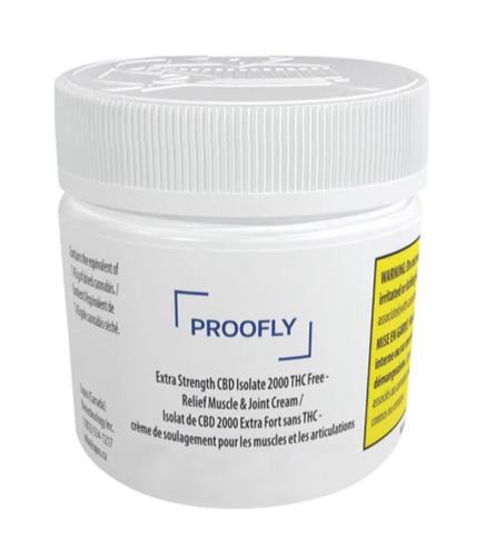 Extra Strength CBD 2000 Relief Muscle Joint Cream Topical - Sativa - 100g