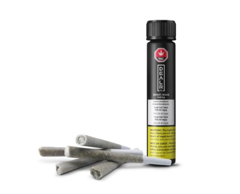 Sweet Jesus Pre Rolls - Sativa - 5x0.5g
