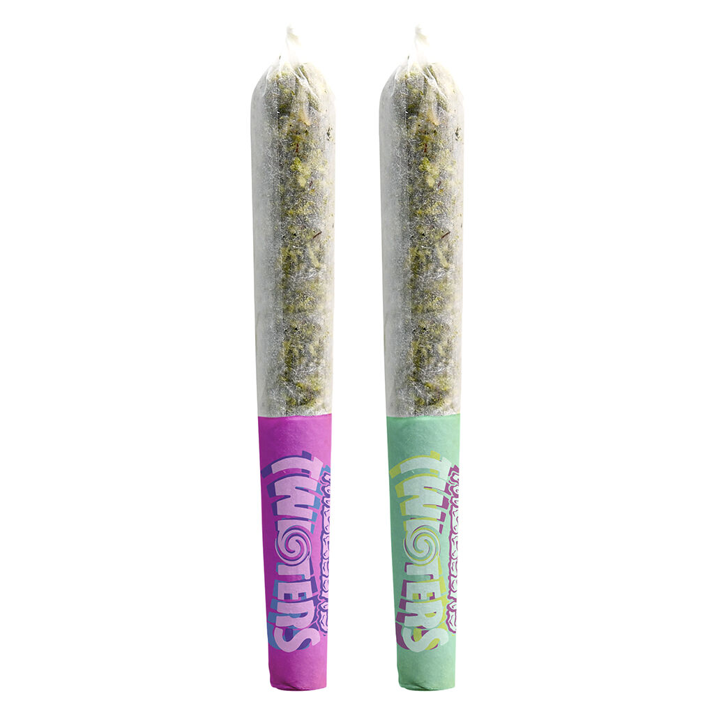 Rizzlers - Twisters Blud Orange and Berry Drip Infused Pre-Rolls - Hybrid - 2x0.5g
