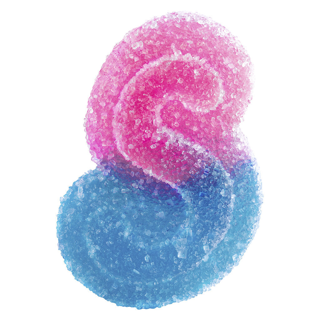 Spinach Fully Blasted - Blue Raspberry Watermelon Gummy - Indica - 1 Pack