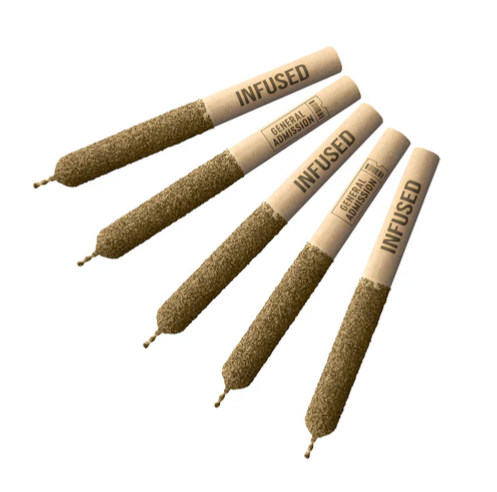 General Admission - Cherry Watermelon Distillate Infused Pre-Rolls - Indica - 5x0.5g