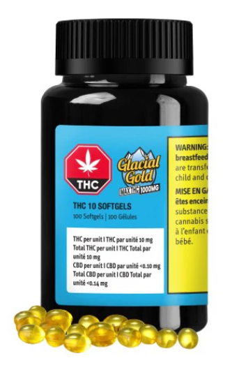 THC 10 Capsules - Blend - 100 Pack