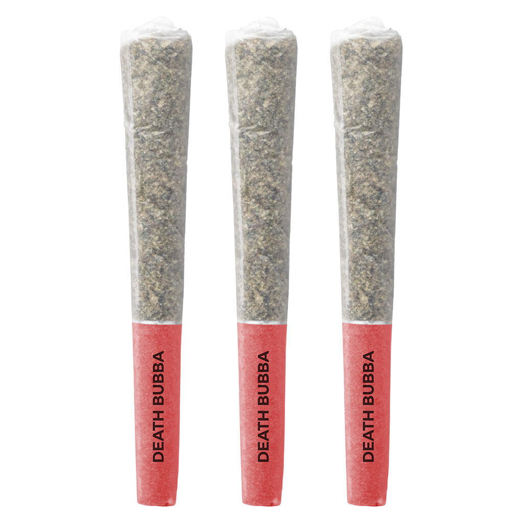 Death Bubba Pre-Rolls - Indica - 3x0.5g