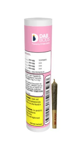 Bods - Pink Frozay Infused Pre Roll - Blend - 1x0.5g