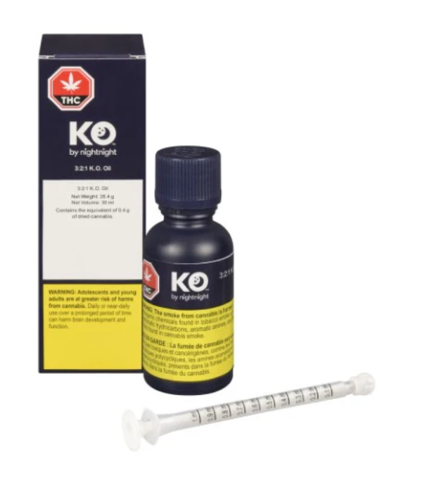 Thc K.o Oil Indica 30ml