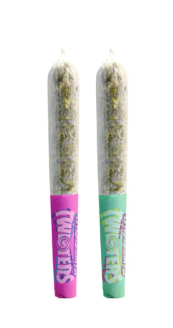 Rizzlers - Twisters-Bubba & Rainbow Infused Pre-Rolls - Blend - 2x0.5g