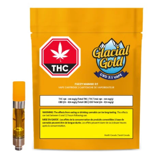 Anytime 1:1 Fuzzy Mango 510 Vape Cartridge - Blend